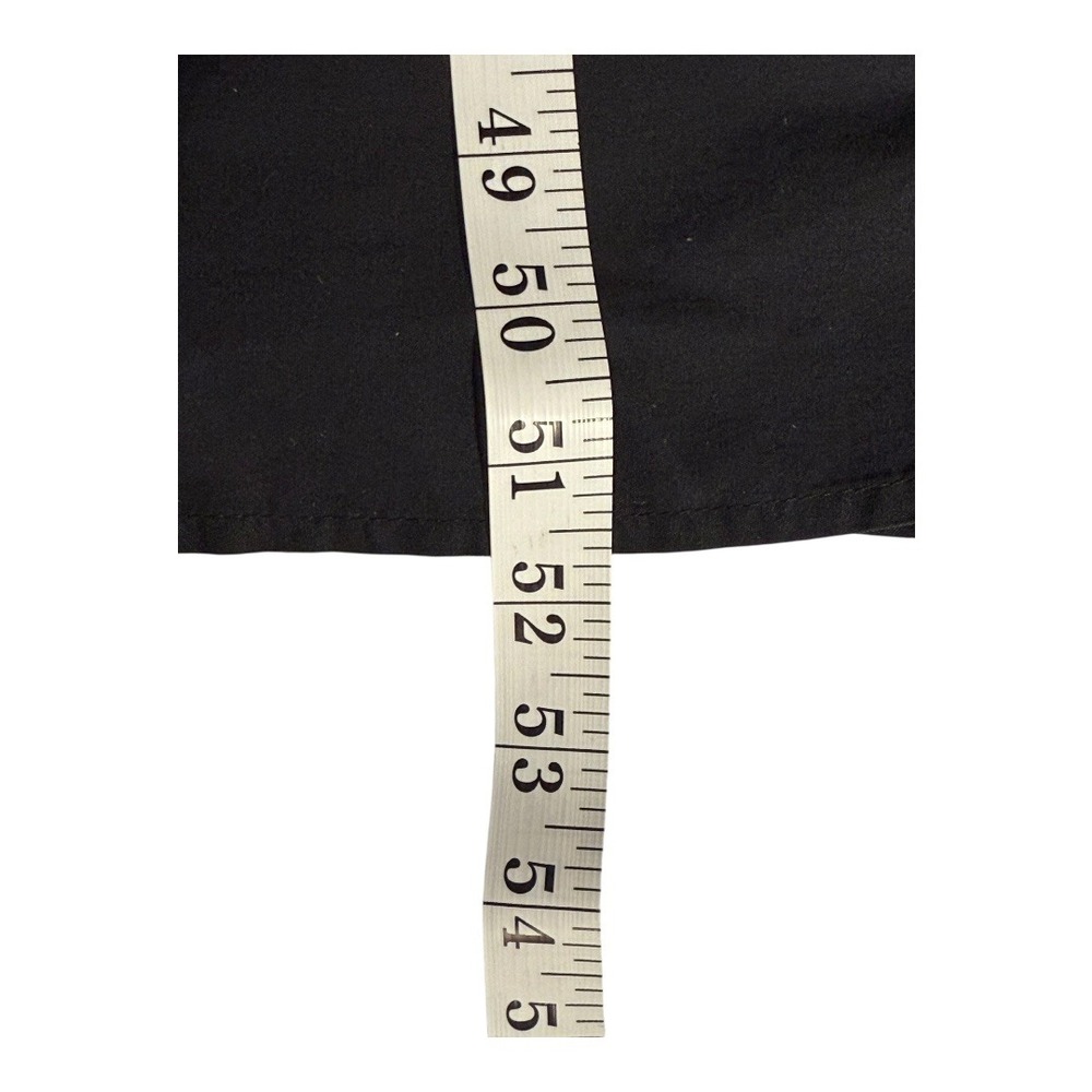 J. Crew Black Midi Dress with White Lace Trim - Picture 6 of 8
